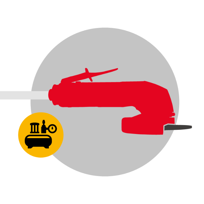 Outils pneumatiques (air comprimé)