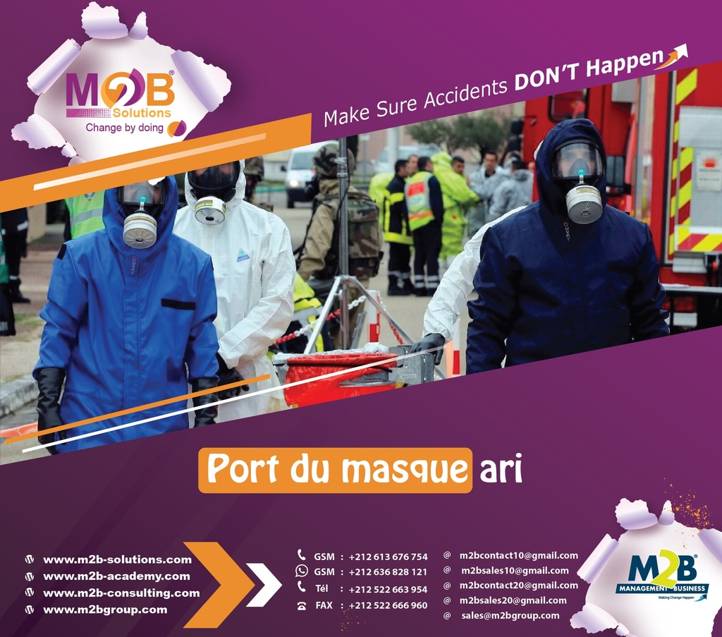 Port du masque ARI